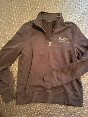Michael Kors Black Fleece Jacket - Black